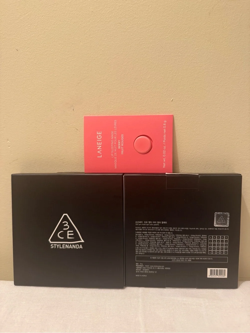 BNIB 3CE Limited Edition 10th Anniversary Set MUSEDAY Palette & SOFTENER Blush